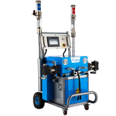 Putter PT-H3500 PU установка для нанесения полиуретановых красок бузвоздушным краскопультом