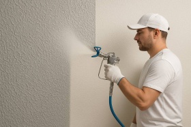 Как запустить безвоздушный распылитель?