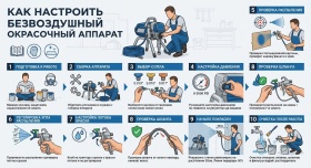 Как настроить окрасочный аппарат Как настроить окрасочный аппарат