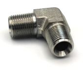 Фитинг угловой 3/8 NPT (M) - 3/8 NPT (M), 90 градусов, 500 бар 