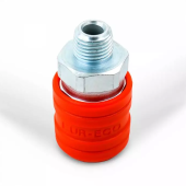 Внутреннее быстросъемное соединение SAGOLA повышенной долговечности (мама) с наружней резьбой 1/4"