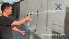 Шпаклевка краскопультом