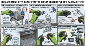 как прочистить форсунок безвоздушного покрасочного аппарата как прочистить форсунок безвоздушного покрасочного аппарата