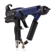 Ручной электростатический пневмораспылитель для высокопроводящих материалов Pro Xp85, 85 кВ, высокоточное износостойкое сопло диаметром 1,5 мм (0,055 дюйма), стандартный дисплей