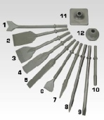 Инструмент к гидравлическим молоткам и бетоноломам