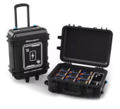 Зарядное устройство-кейс TKC-9-54 с 9-ю аккумуляторами 54Wh 2,2 Ah для осветительной мачты