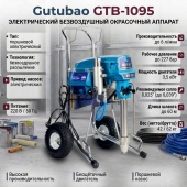 Gutubao GTB 1095 окрасочный аппарат электрический 
