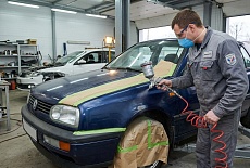 Локальная покраска авто
