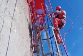 Какой вид покрасочника лучше для покраски высотных зданий фасада?