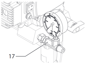 Манометр на окрасочный аппарат Wagner Ps 20