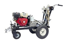 Машинка для нанесения разметки на асфальте Машинка для нанесения разметки на асфальте