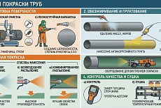 Покраска труб