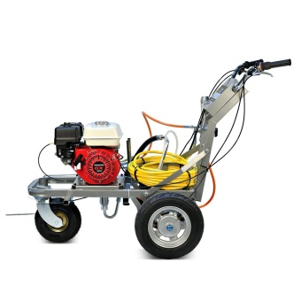 Разметочная машина SPLM 2000, 5.5HP двигатель Honda, 210бар, 4 л/мин, два пистолета