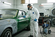 Безвоздушный окрасочный аппарат можно ли красить автомобиль