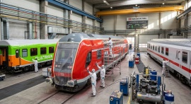 Покраска желехнодорожных вагонов