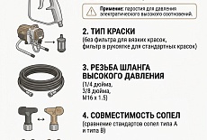 Краскопульт на безвоздушный агрегат 