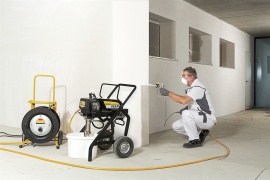 Как подобрать поршневой окрасочный аппарат с электрическим двигателем? 