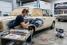 Покраска авто аэрографом