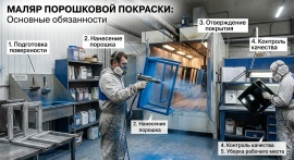 Маляр порошковой покраски