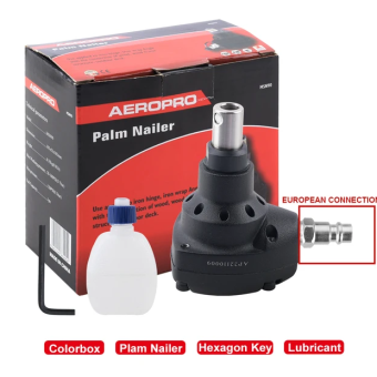AEROPRO Air Palm Nailer Пневматический мини-гвоздезабивной молоток для ладони 