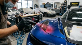 Аэрограф для покраски автомобиля
