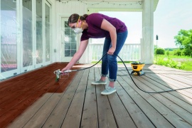 Электрические краскопульты 220B для покраски дома 