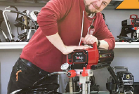 Промывка вэдешкой шарика в поршне в окрасочнике yokiji 120?