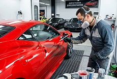 Аэрограф для покраски автомобиля