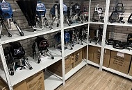 Новая поставка окрасочного оборудования для стройки