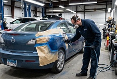 Локальная покраска авто
