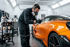Аэрограф для покраски автомобиля