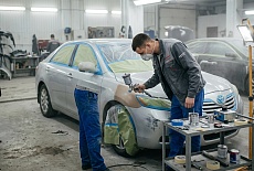 Локальная покраска авто