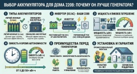 Аккумулятор для дома вместо генератора