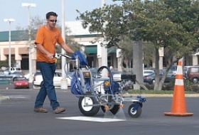 Ручные разметочные машины для нанесения дорожной разметки