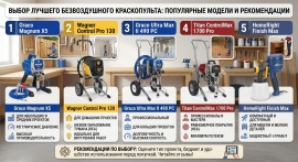 Лучший безвоздушный краскопульт