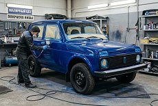 Покраска Нивы