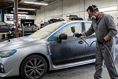 Резиновая покраска автомобиля