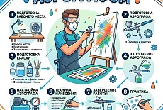 Как пользоваться аэрографом