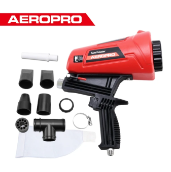 AEROPRO V-641 гравитационный подающий пескоструйный аппарат, пневматический Пескоструйный пистолет