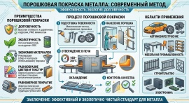 Порошковая покраска металла