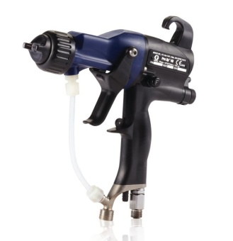 Ручной универсальный электростатический пневмораспылитель Pro Xp40, 40 кВ, сопло 1,5 мм (0,055 дюйма), стандартный дисплей, стандартные покрытия