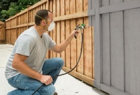 При каких температурах можно красить пульверизатором?