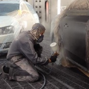 Оборудование для окраски методом пневматического распыления краски 