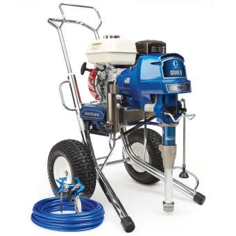 Graco GMAX II 7900 серии Standard, бензиновый безвоздушный распылитель, тележка Hi-Boy