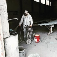 Безвоздушный краскопульт: принцип покраски 