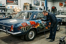 Покраска авто аэрографом